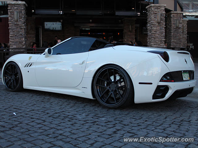 Ferrari California spotted in Denver, Colorado