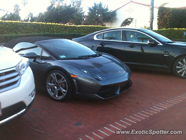 Lamborghini Gallardo spotted in Montecito, California