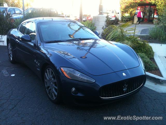 Maserati GranTurismo spotted in Montecito, California