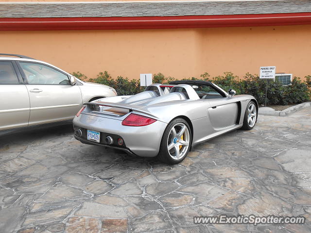 Porsche Carrera GT spotted in Rancho Mirage, California