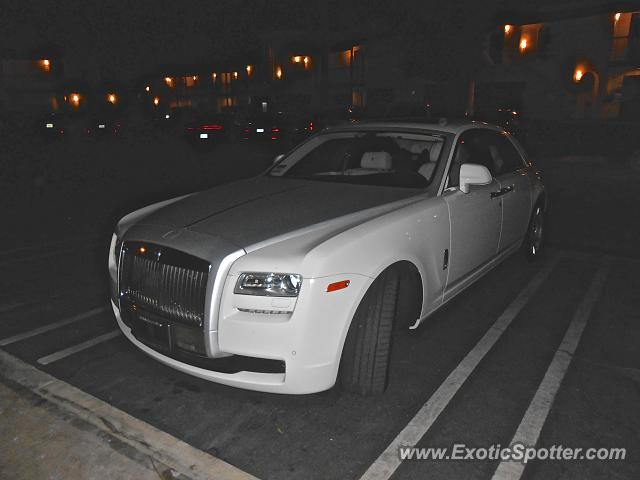 Rolls Royce Ghost spotted in Rancho Mirage, California