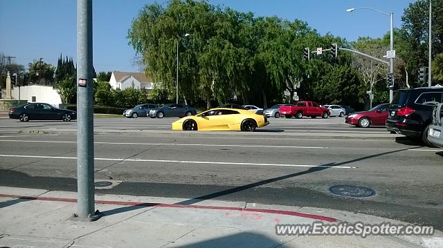 Lamborghini Murcielago spotted in Beverly hills, California