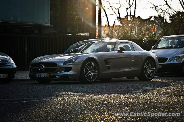 Mercedes SLS AMG spotted in Estoril, Portugal