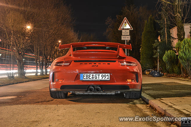 Porsche 911 GT3 spotted in Munich, Germany