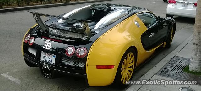 Bugatti Veyron spotted in Beverly hills, California