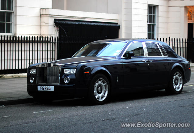 Rolls Royce Phantom spotted in London, United Kingdom