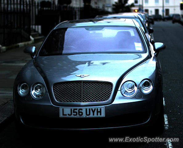 Bentley Continental spotted in London, United Kingdom