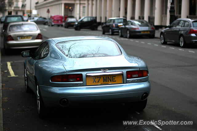 Aston Martin DB7 spotted in London, United Kingdom