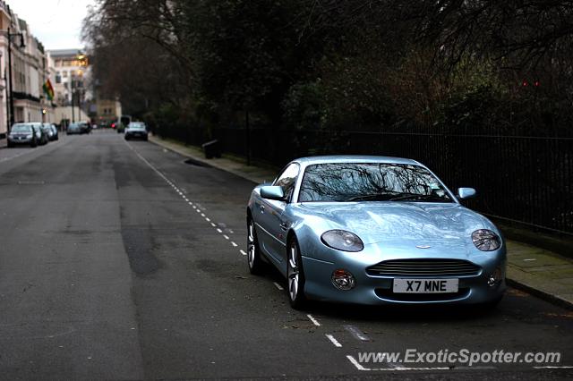 Aston Martin DB7 spotted in London, United Kingdom