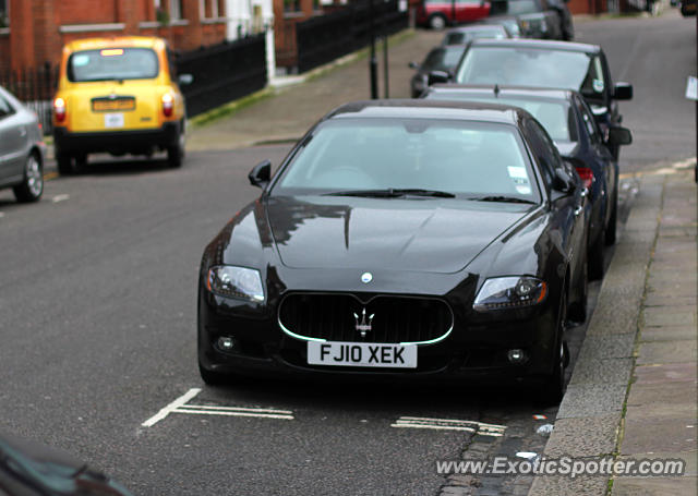 Maserati Quattroporte spotted in London, United Kingdom