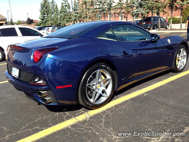 Ferrari California spotted in Woodbridge, Canada