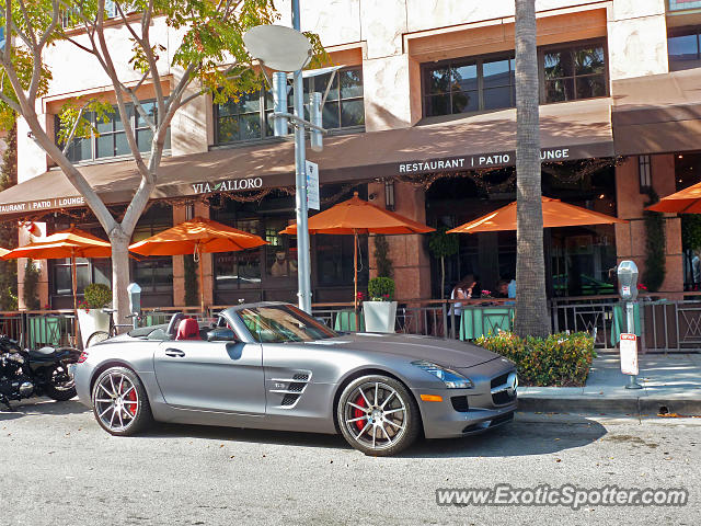 Mercedes SLS AMG spotted in Beverly Hills, California