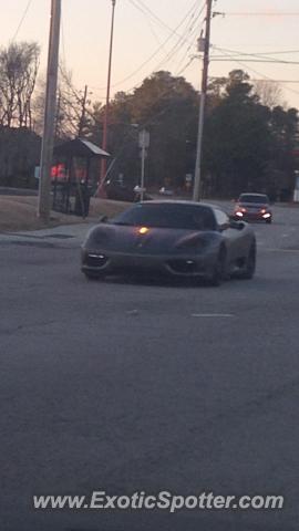 Ferrari 360 Modena spotted in Raleigh, North Carolina