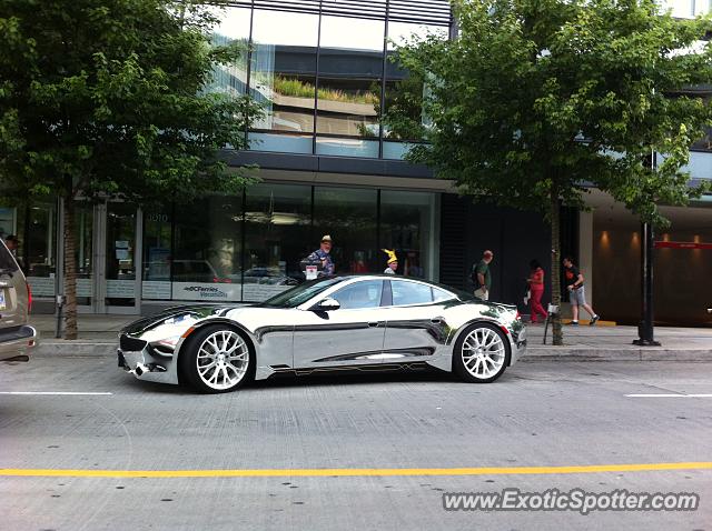 Fisker Karma spotted in Vancouver, Canada