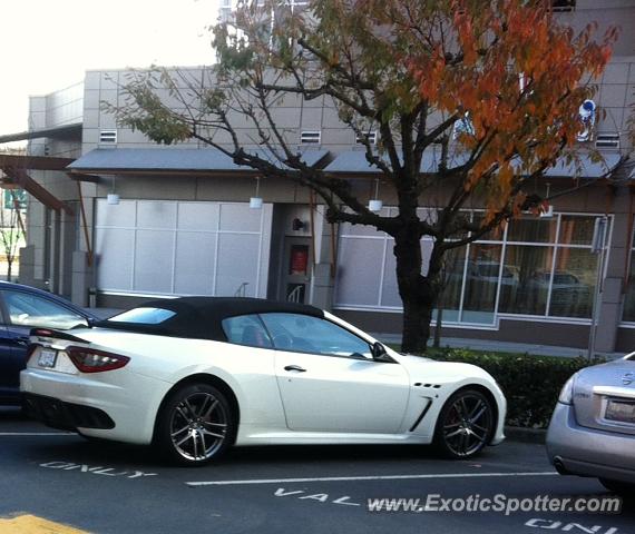 Maserati GranTurismo spotted in Vancouver, Canada