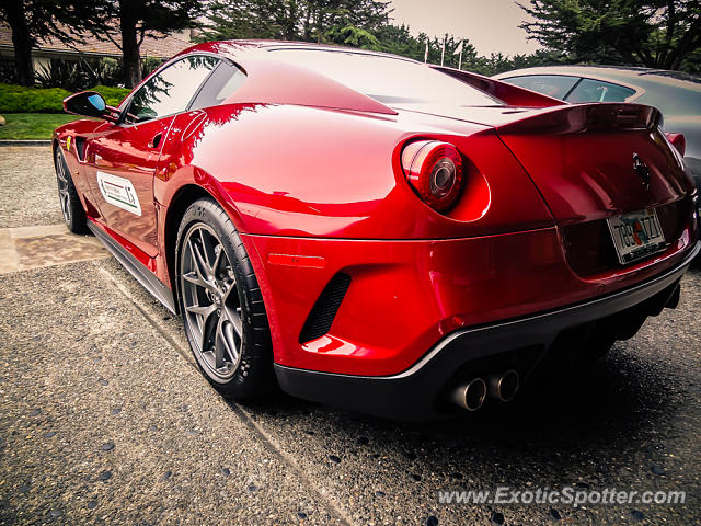 Ferrari 599GTO spotted in Carmel, California