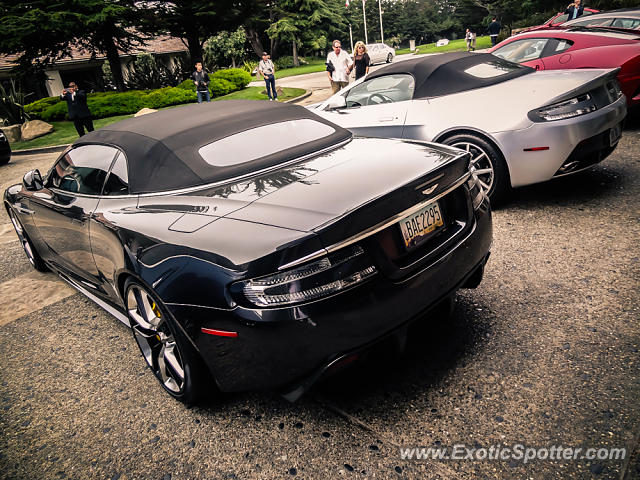 Aston Martin DBS spotted in Carmel, California