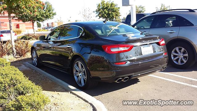 Maserati Quattroporte spotted in Orange, California