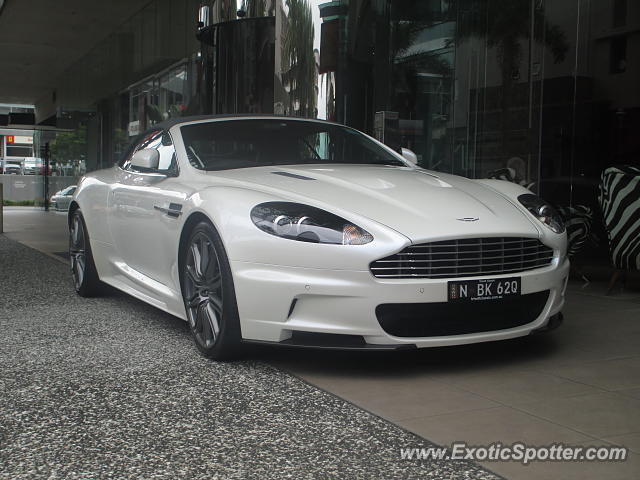 Aston Martin DBS spotted in Brisbane, Australia