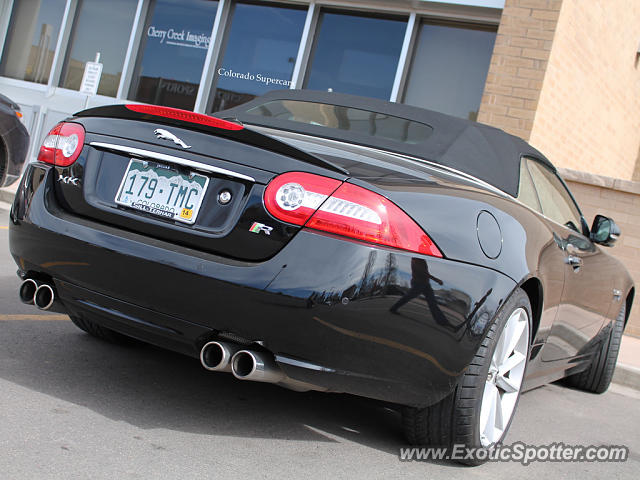 Jaguar XKR spotted in Denver, Colorado