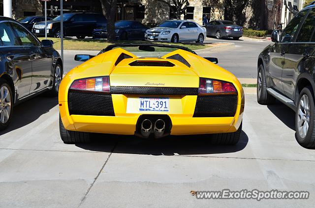 Lamborghini Murcielago spotted in Dallas, Texas