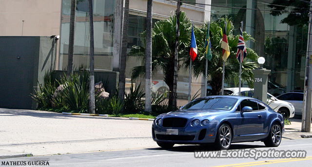 Bentley Continental spotted in São Paulo, Brazil