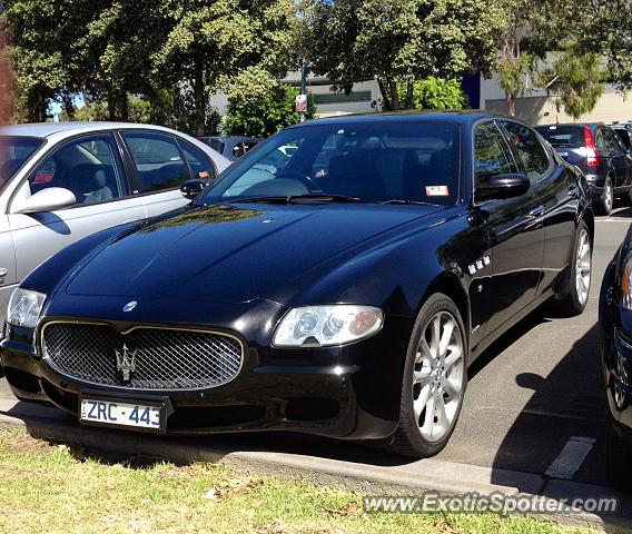 Maserati Quattroporte spotted in Melbourne, Australia