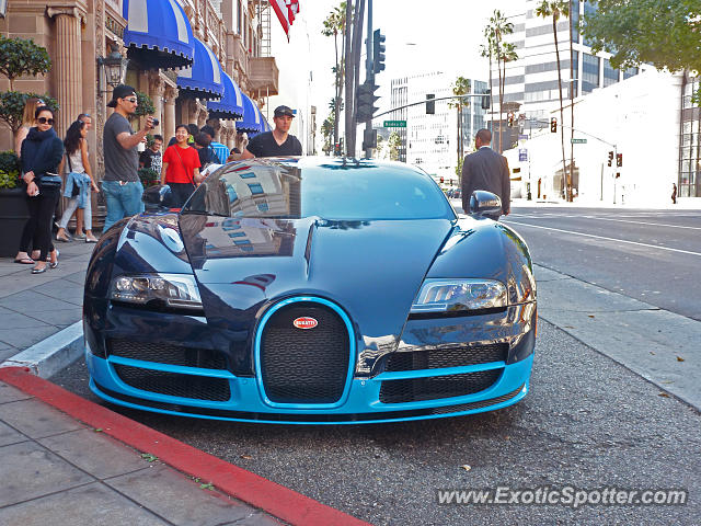 Bugatti Veyron spotted in Beverly Hills, California