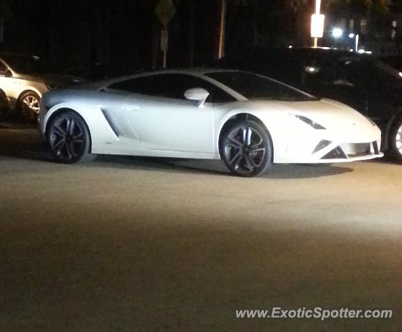 Lamborghini Gallardo spotted in Dallas, Texas