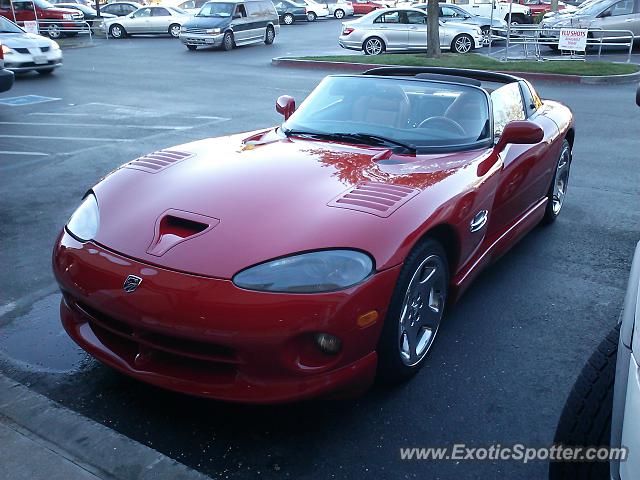 Dodge Viper spotted in Antelope, California