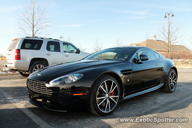 Aston Martin Vantage spotted in Barrington, Illinois