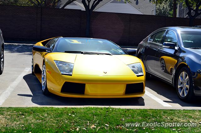 Lamborghini Murcielago spotted in Dallas, Texas