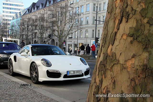 Porsche 911 Turbo spotted in Berlin, Germany