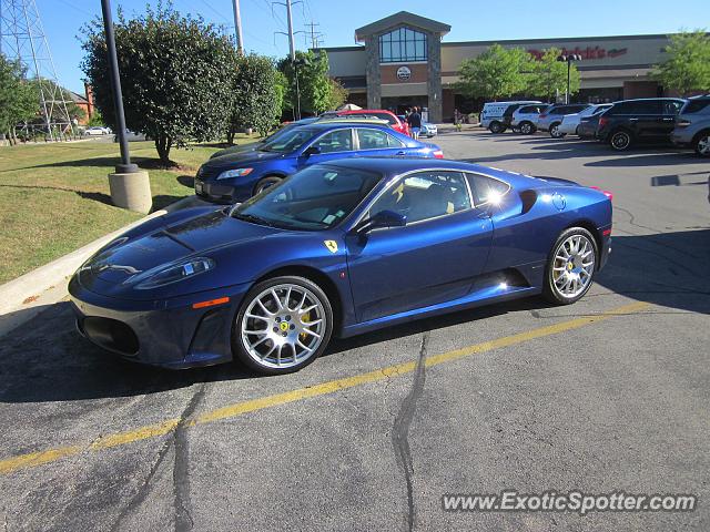 Ferrari F430 spotted in Northfield, Illinois