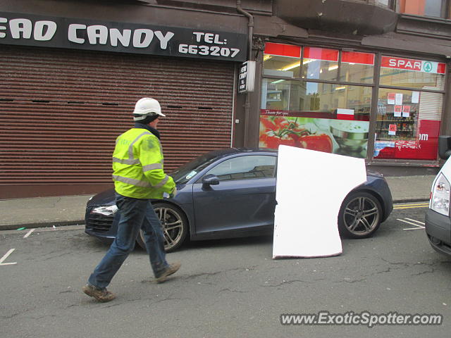 Audi R8 spotted in Douglas, United Kingdom