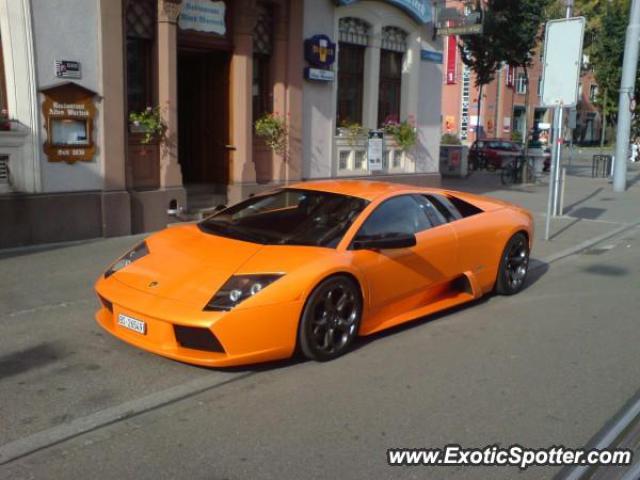 Lamborghini Murcielago spotted in Basel, Switzerland