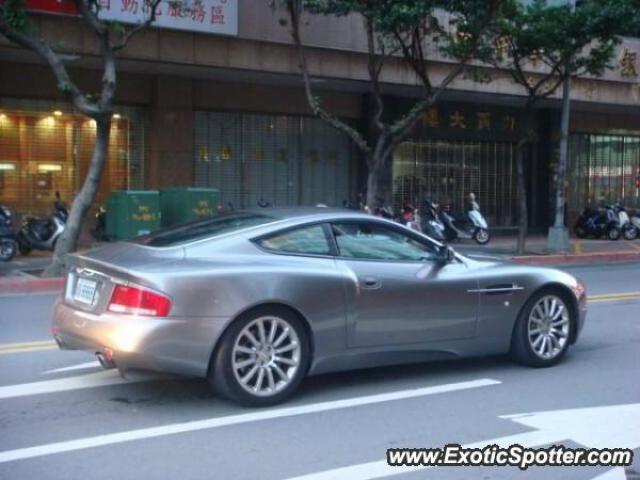 Aston Martin Vanquish spotted in Taipei, Taiwan