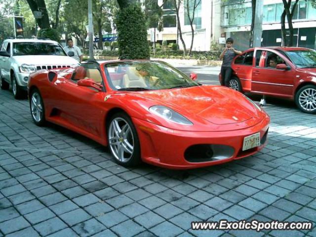 Ferrari F430 spotted in Df, Mexico