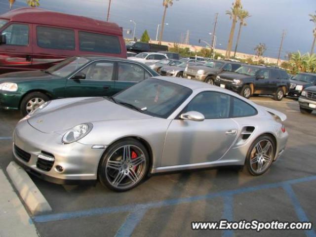 Porsche 911 Turbo spotted in Irwindale, California