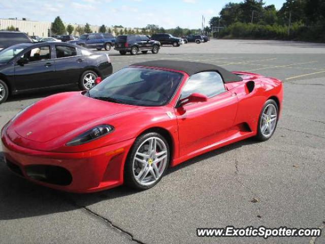 Ferrari F430 spotted in Braintree, Massachusetts