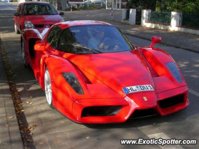 Ferrari Enzo spotted in Hamburg, Germany