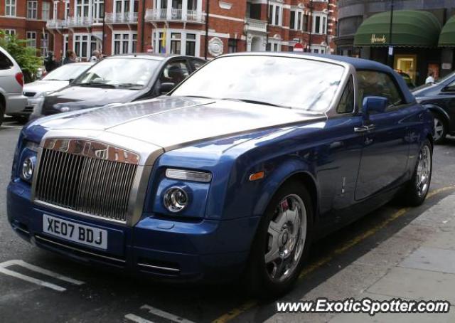 Rolls Royce Phantom spotted in London, United Kingdom