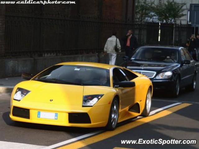 Lamborghini Murcielago spotted in Milan, Italy