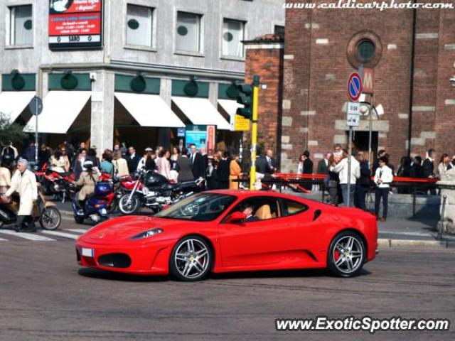 Ferrari F430 spotted in Milan, Italy