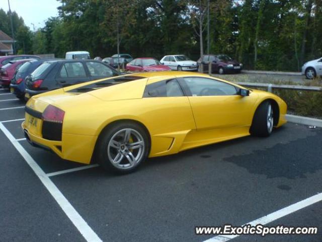 Lamborghini Murcielago spotted in Aylesbury, United Kingdom