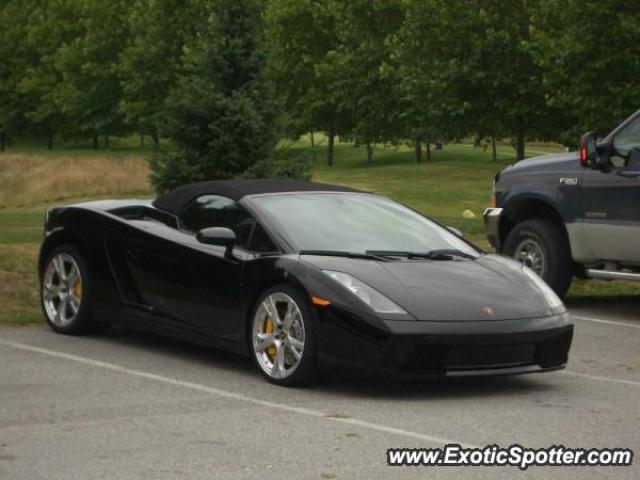 Lamborghini Gallardo spotted in Sechelt, Canada