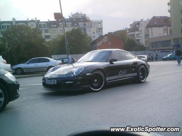 Porsche 911 Turbo spotted in Sofia, Bulgaria