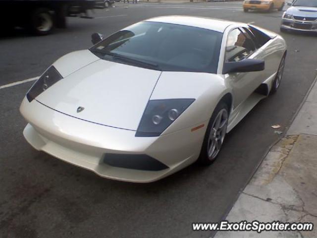 Lamborghini Murcielago spotted in Manhatan, New York