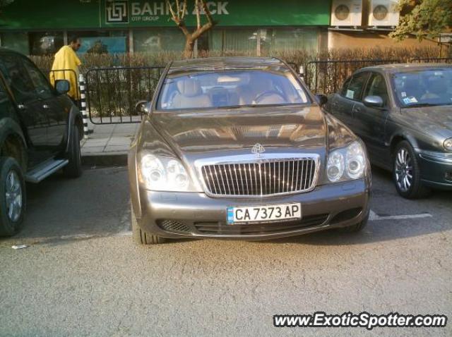 Mercedes Maybach spotted in Sofia, Bulgaria