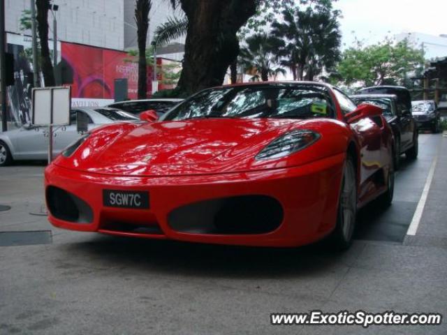 Ferrari F430 spotted in Kuala Lumpur, Malaysia